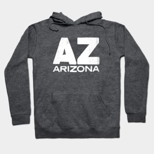 AZ Arizona State Vintage Typography Hoodie